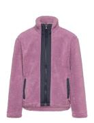 Lwsaku 206 - Teddy Jacket Purple LEGO Kidswear