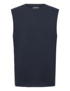 Raw Edge Slub Tank Navy Superdry