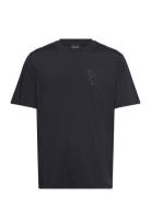 Panelled Neoprene T-Shirt Black Lyle & Scott