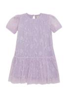 Dress Mesh Purple Creamie