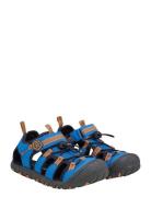 Sandals Hiking W. Toe Cap Blue Color Kids