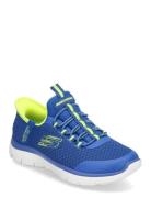 Boys Summits High Range Blue Skechers
