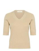 Leenahiw V-Neck Blouse Beige InWear