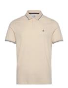 Tipped Polo Tncl Piq Cream Original Penguin
