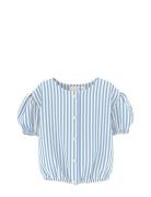 Nmfvelma Ss Short Top Blue Name It
