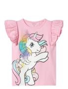 Nmfmika Mlp Ss Top Cplg Pink Name It