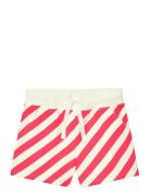 Knit Shorts Striped Red Boboli