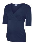 Mlfrederikke Tess 24 Jrs Top 2F A. Navy Mamalicious