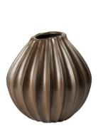 Wide Vase S Brown Broste Copenhagen