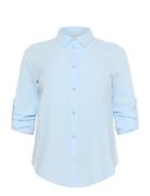 Kcnana Shirt Blue Kaffe Curve