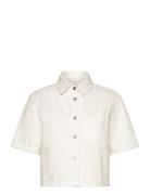 Ivy-Uta Over Ss Shirt White Pun White IVY Copenhagen