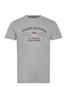 Vin T-Shirt Matt Men Grey VINSON