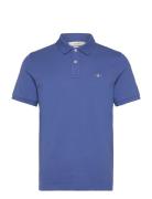 Slim Shield Ss Pique Polo Blue GANT