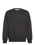 Reg Shield C-Neck Sweat Black GANT