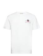 Reg Archive Shield Emb Ss T-Shirt White GANT