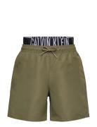 Medium Double Wb Green Calvin Klein