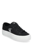 Vulc Flatform Low Canvas Mg Black Calvin Klein