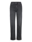 High Rise Straight Black Calvin Klein Jeans