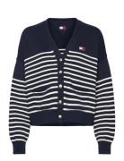 Tjw Cable Cardigan Navy Tommy Jeans