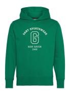 Graphic Sweat Hoodie Green GANT