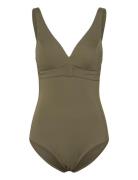 Rivero Wirefree Plunge T-Shirt Swimsuit Green Femilet