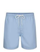 Bs Havana Regular Fit Swim Shorts Blue Bruun & Stengade