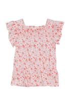 T-Shirt Ss Aop Pink Minymo