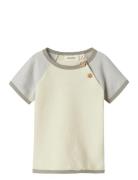 Nbmnunan Ss Loose Top Lil Grey Lil'Atelier