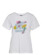 Nmnate S/S Mtv T-Shirt Jrs Fwd White NOISY MAY