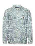 Lightweight Jacquard Overshirt Patterned Scotch & Soda