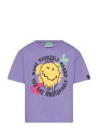 T-Shirt Purple United Colors Of Benetton