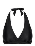 Maui Halterneck Bikini Bra Black Abecita