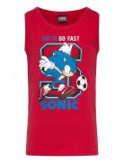 Tank Top Red Sonic