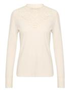 Crtrulla Jersey Blouse White Cream