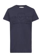 Tonal As Ss T-Shirt Navy GANT