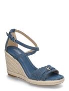 Mandy Wedge Blue Michael Kors