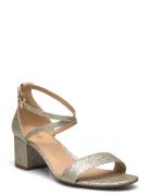 Serena Flex Sandal Gold Michael Kors
