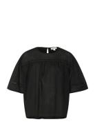 Slamona Blouse Ss Black Soaked In Luxury