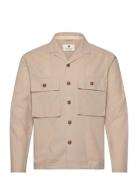 Akotto Cot/Linen Overshirt Beige Anerkjendt