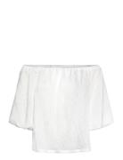 Off-Shoulder Blouse White FREE/QUENT