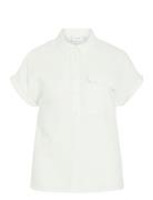 Vilania S/S Shirt White Vila