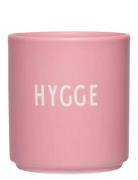 Favourite Cups - Danish Words Pink Design Letters