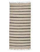 Tæppe, Hdsima, Sort/Natural Beige House Doctor