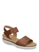 Wedge Sandal Brown Gabor
