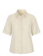 Corfu Linen Shirt Cream Newhouse