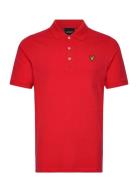 Plain Polo Shirt Red Lyle & Scott