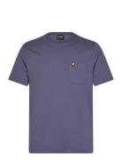 Pocket T-Shirt Purple Lyle & Scott