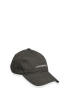 Logo Baseball Cap Black Lindbergh