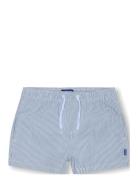 Osjted Stripe Seersucker Swim Acc Blue ONLY & SONS
