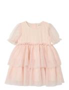 Nmffrilla Ss Loose Tulle Dress Lil Pink Lil'Atelier